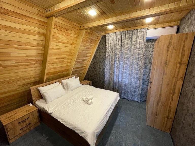 Qafqaz Wood Chalet Qəbələ Exterior foto
