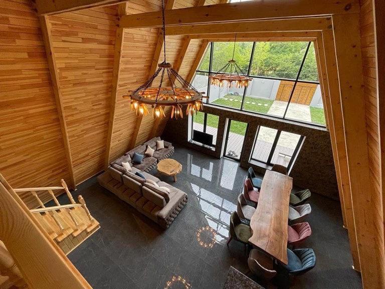 Qafqaz Wood Chalet Qəbələ Exterior foto