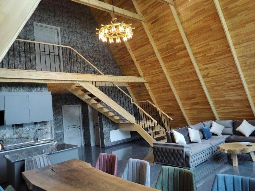 Qafqaz Wood Chalet Qəbələ Exterior foto