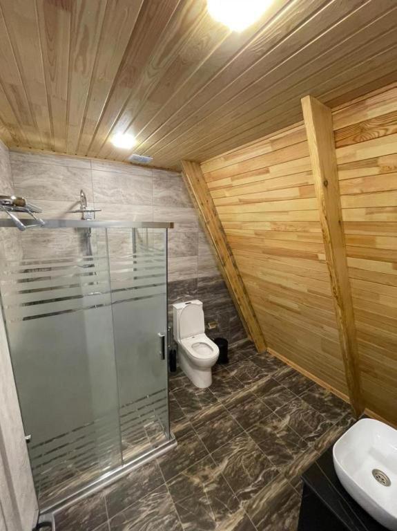 Qafqaz Wood Chalet Qəbələ Exterior foto