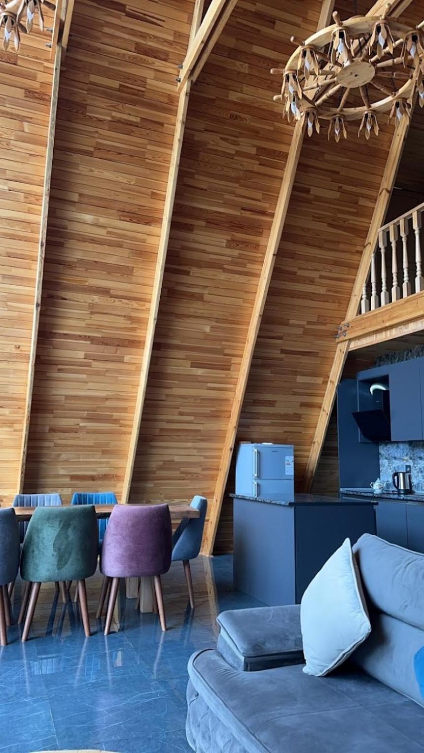 Qafqaz Wood Chalet Qəbələ Exterior foto