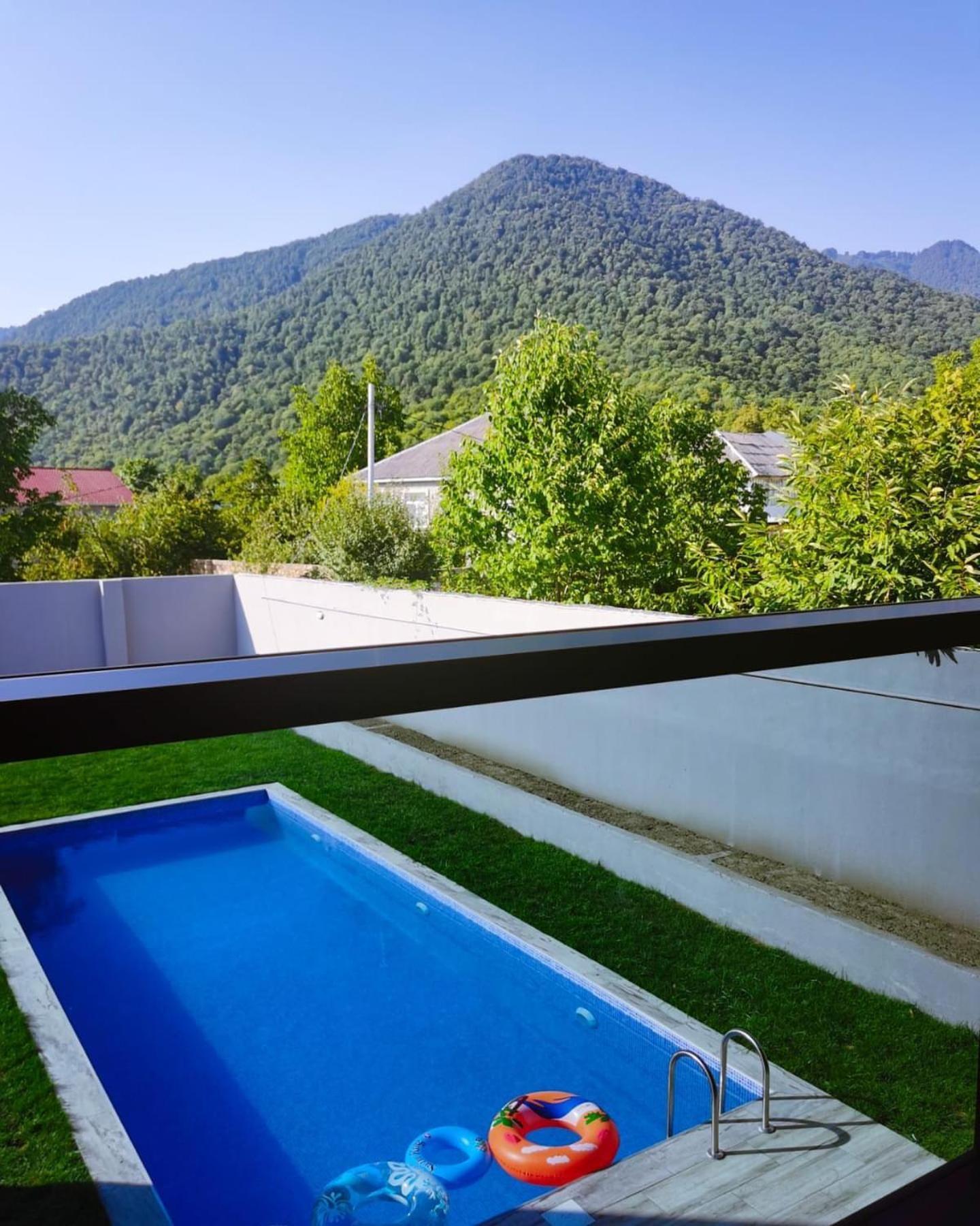 Qafqaz Wood Chalet Qəbələ Exterior foto