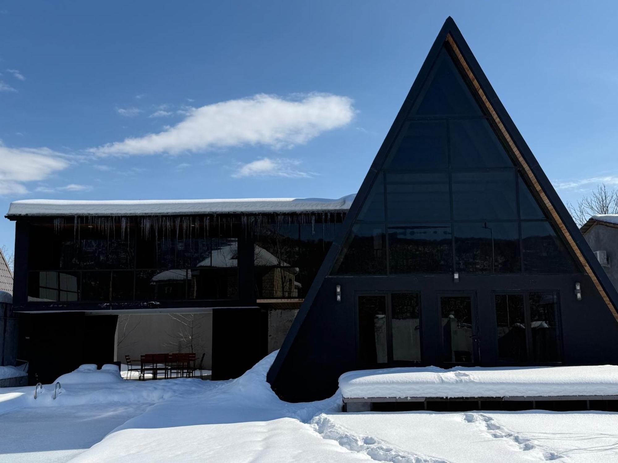 Qafqaz Wood Chalet Qəbələ Exterior foto